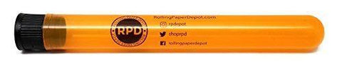 Bundle - 5 Items - RAW King Size Supreme, 110 Roller and Pre-rolled Tips with Rolling Paper Depot Rolling Tray (Rasta Racer) and Doobtube