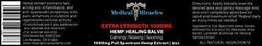Hemp Pain Cream Salve - Extra Strength 1000mg Full Spectrum Hemp Extract - Fast Muscle and Joint Pain Relief. 2oz