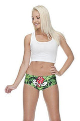 Marijuana Weed Hipster Fashion Panties Sexy Naughty Fun Lingerie Gifts Ladies Underwear with Hygienic Liner - Small