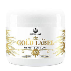 Hemp Pain Relief Cream for Arthritis, Inflammation, Sore Muscles, Joint, Back, Shoulder, Neck Pain, Physical and Sports Therapy - 300mg Extract - Lemongrass Scent - Made in USA - Large 4oz. Container