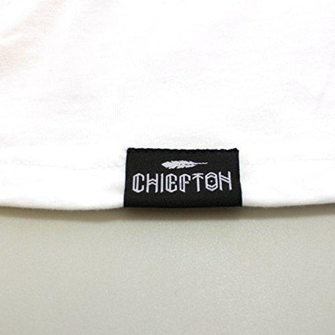 CHIEFTON Tropical C T-Shirt, Off-White, Large