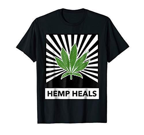 Hemp Heals T-Shirt for CBD Oil Activists, Growers & Farmers