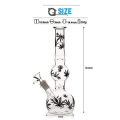 10.6"Water Glass Filter Bubbler Accessory Bowl 14mm (Pipe-A)