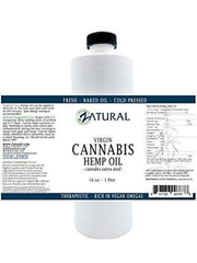 Hemp Oil Anti-Inflammatory_Pain Relief_100% Pure_Cold Pressed_High Vegan Omegas 3 & 6_No Fillers or Additives, Therapeutic Grade (16 Ounce)