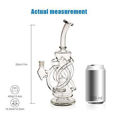 2M-GLASS Home Decoration Recycler vase Accessories Percolator Bowl 14.4mm 11in Best Gift for a Friend (6)