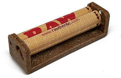 RAW Black Rolling Papers 1 1/4 (6 Packs), Pre Rolled Tips (3 Packs), Roller, Hemp Wick, Magnifier Card with RPD Grinder, Leaf Lock Gear Airtight Carrying Case and Smell Proof Pouch - Bundle - 15 Items