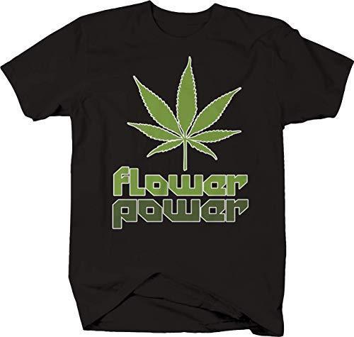 M22 Flower Power Pot Canabis CBD Medical T-Shirt - 4XL