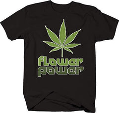 M22 Flower Power Pot Canabis CBD Medical T-Shirt - 4XL