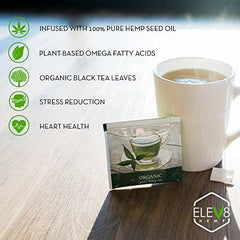 Organic Elev8 Hemp Tea (Green Tea)