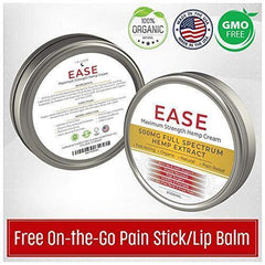 Premium Organic Hemp Cream-Pain Relief for Arthritis, Inflammation & Joint Pain-500mg Hemp Extract w/Essential Oils-Hemp Salve for Psoriasis, Eczema, Sciatica, Neck, Back and Knees- Made in USA- 2oz