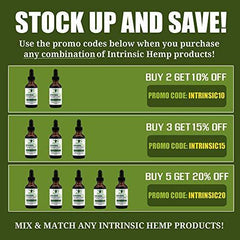 Hemp Gummy Bears, 20mg Per Gummy, Natural Calm, Sleep Aid, Stress Relief, Back Pain, Anxiety Relief, Inflammation, Nausea, Pure Naturally Occurring Hemp Oil Organic by Intrinsic Hemp (60)
