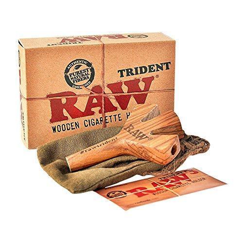 RAW Trident Wooden Cigarette Holder (Limited Edition)
