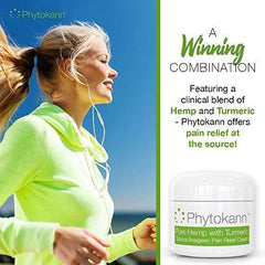 Pure Hemp with Turmeric Topical Pain Relief Cream for Arthritis, Joint Pain, Inflammation, Back, Knee, Neck, Feet, Muscle Soreness, and Fibromyalgia and Carpel Tunnel Relief