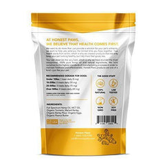 Honest Paws ALL NEW Relief Formula | Premium Hemp Dog Treats - Hip, Joint, and Pain Relief Supplement for Dogs - Made with 100% All Natural Pure Hemp Oil with Organic Turmeric - Peanut Butter Flavor